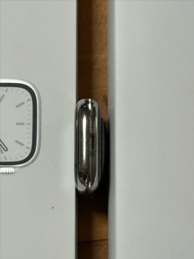 애플워치7 45mm 스테인리스 실버 밀레니즈루프 풀박스 팔아요 이미지