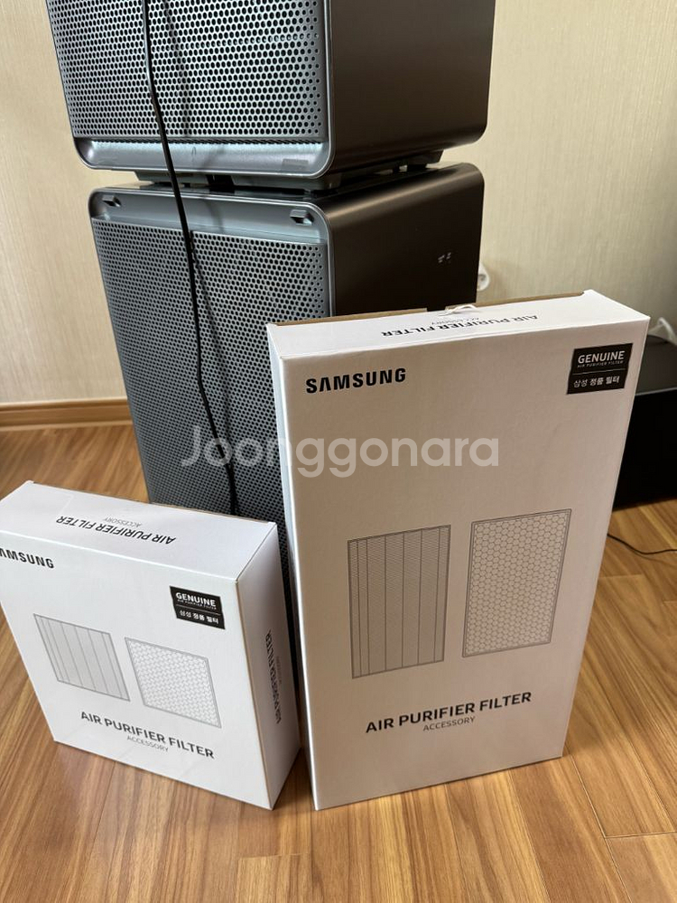 삼성 무풍 큐브 공기청정기 AX114T9560BFD--3