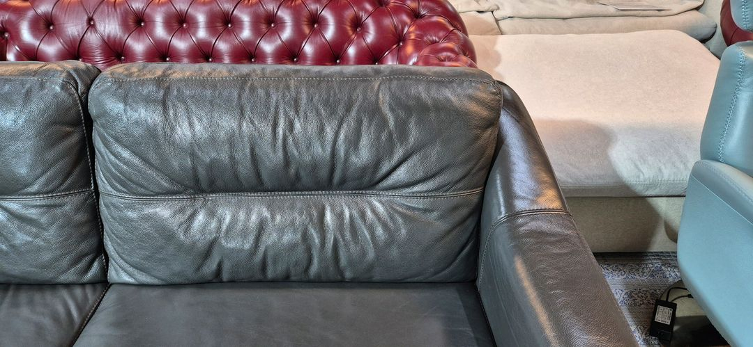 까사미아 3인 천연가죽 소파쇼파 서울경기근거리 무료배송--4