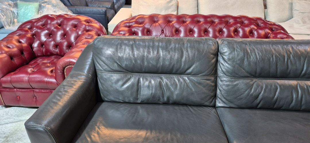 까사미아 3인 천연가죽 소파쇼파 서울경기근거리 무료배송--6