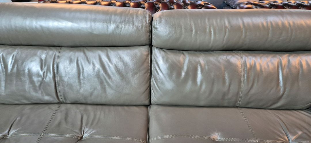 다우닝 이태리 천연 통가죽 4인 일자형 소파쇼파 서울경기근거리 무료배송--7