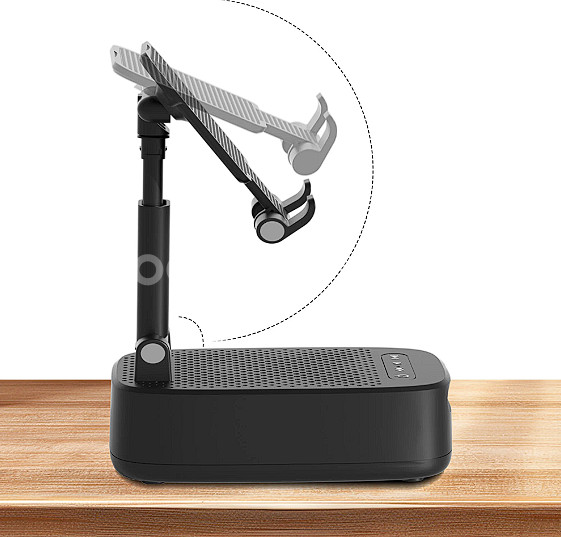 (새상품)블루투스 스피커 휴대폰 거치대 겸용 rgb 조명--3