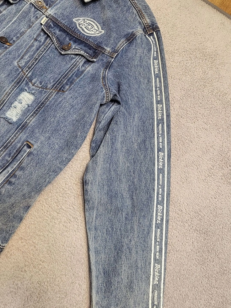 DICKIES 디키즈 데님 트러커 자켓 칼하트 디트로이트 자켓 초어자켓 이미지
