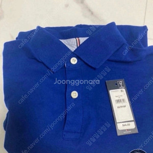 타미 힐피거 레귤러 핏 카라 폴로티 판매 이미지