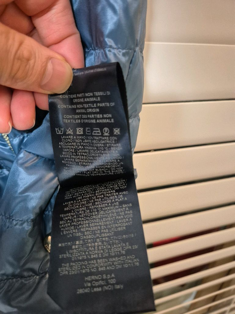 a급)에르노 키즈 블루 경량패딩 베스트(조끼)--7