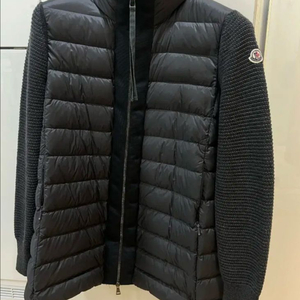 몽클레어 차콜 롱니트패딩 M (새상품급1