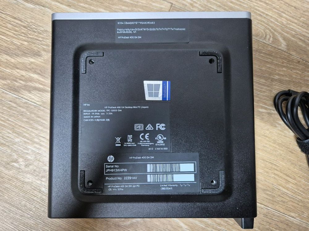HP 미니PC(프로데스크400 G4)--2