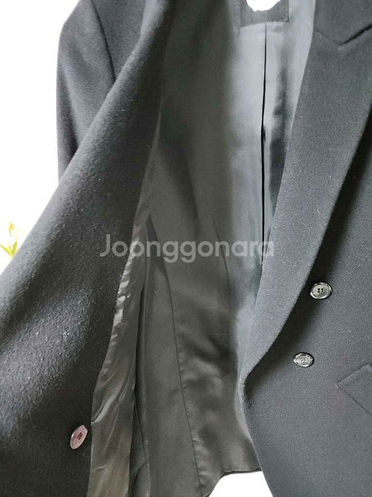 EnC 더블 버튼 블랙 자켓 (55)--5