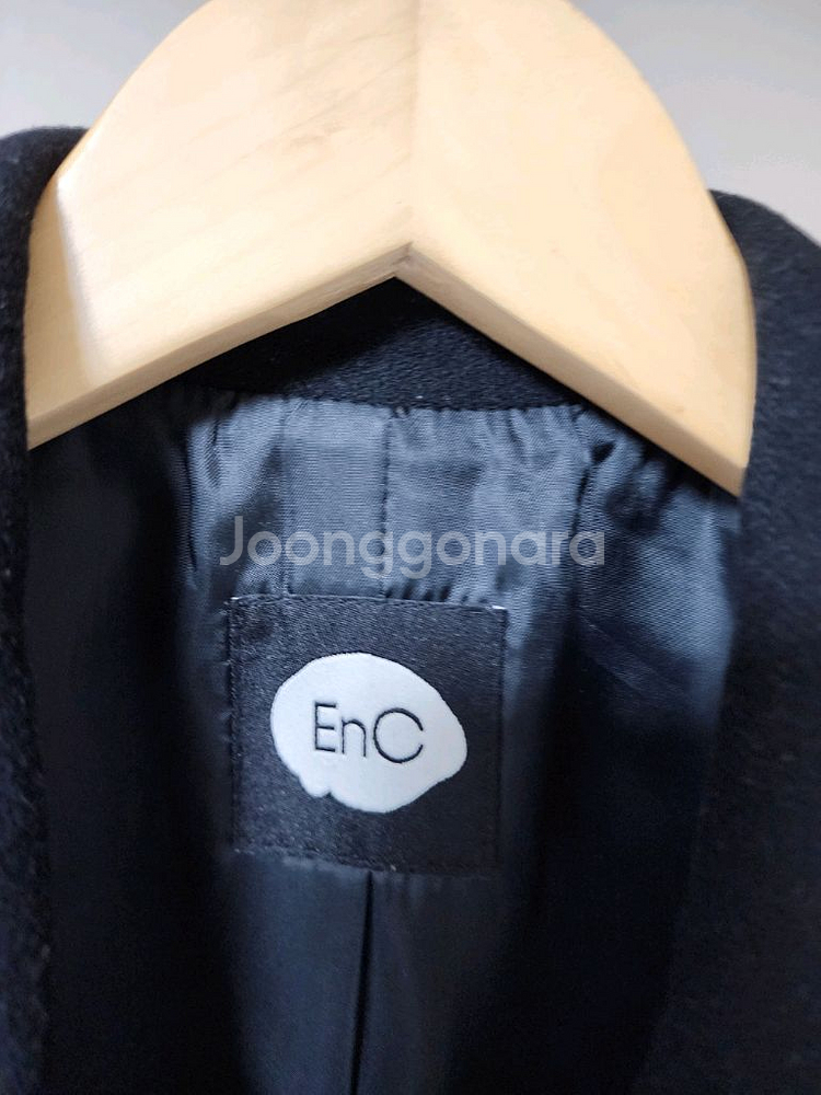 EnC 더블 버튼 블랙 자켓 (55)--7
