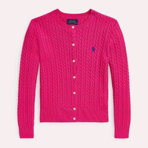 폴로 걸즈 케이블 가디건 팝니다. 이미지