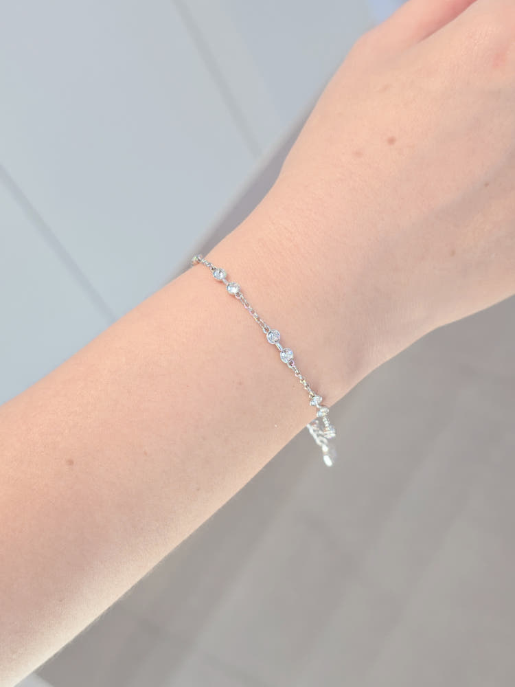 (새상품)스와로브스키 팔찌--6