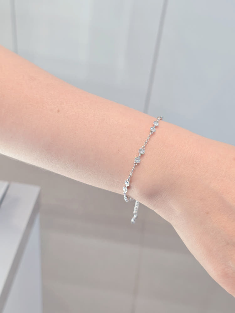 (새상품)스와로브스키 팔찌--7