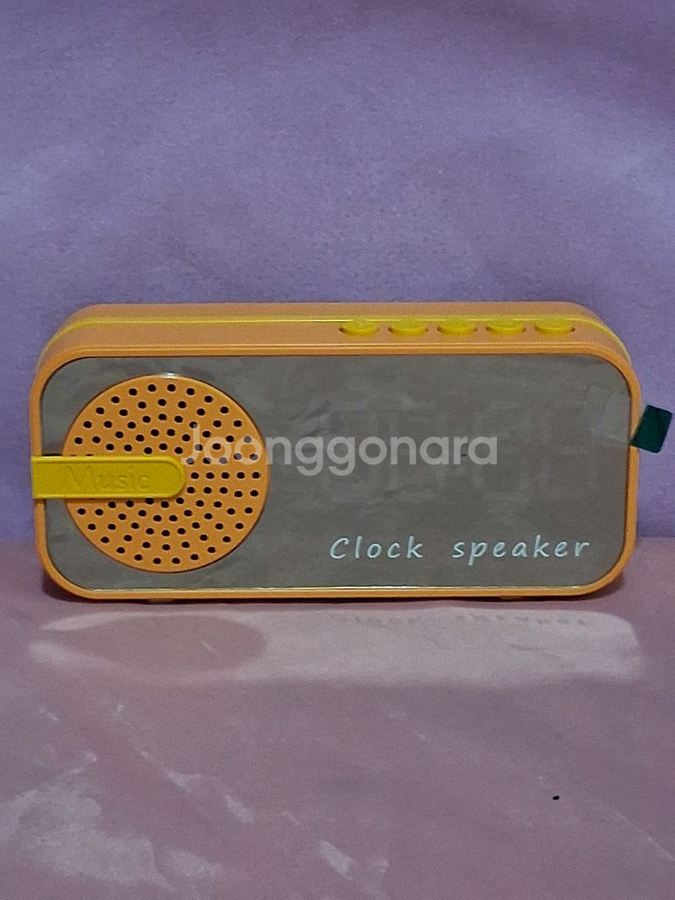 HiFi 디지털 알람시계 블루투스 스피커.사진 참고하세요--2