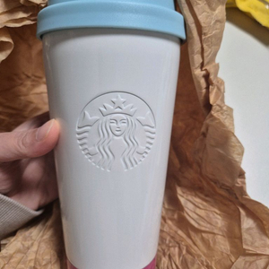 스타벅스 SS 엘마 팬시 사이렌 텀블러 미사용품 팝니다