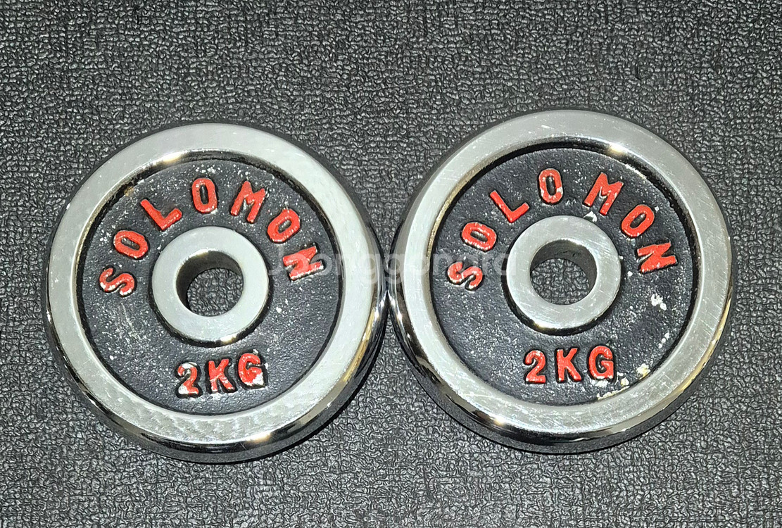 (택포) 35KG 경량 크롬 바벨 원판 플레이트--2