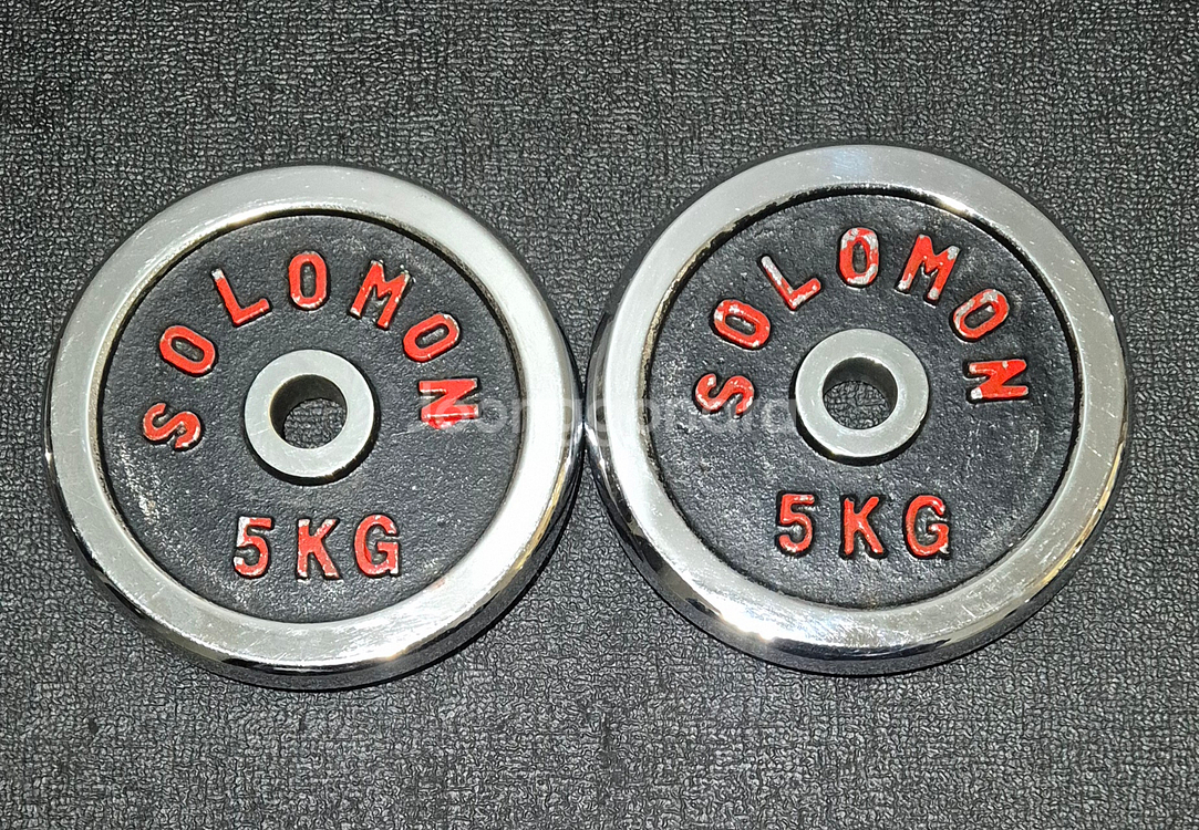 (택포) 35KG 경량 크롬 바벨 원판 플레이트--4