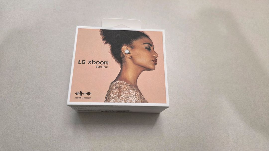 LG 엑스붐 버즈 플러스 무선이어폰 화이트 미개봉--1