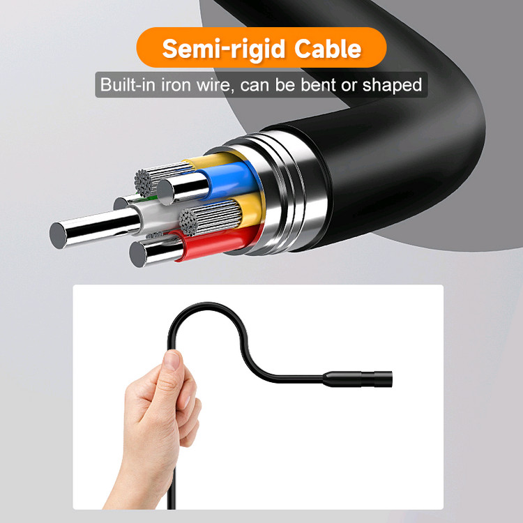 새상품)15M 내시경카메라 4.3인치 누수탐지 배관검사 이미지