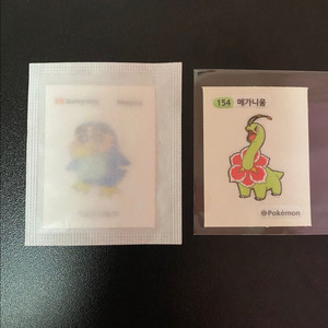 포켓몬 띠부씰 메가니움, 동물 짱구 띠부씰