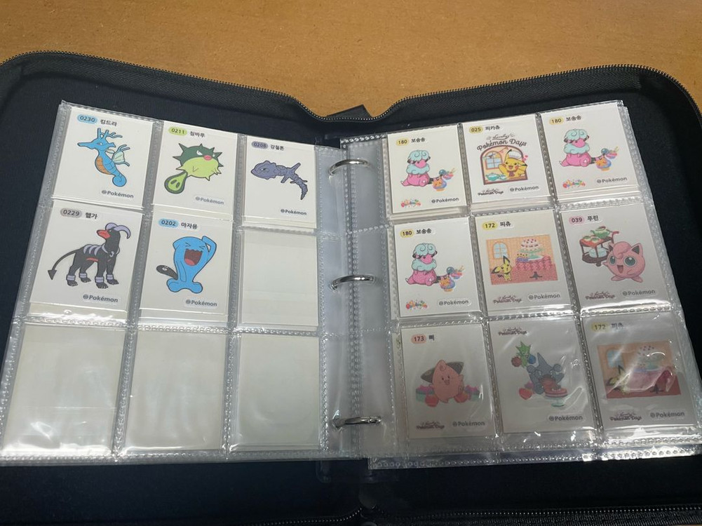 포켓몬 띠부씰 3,4자리 1,2세대 이미지