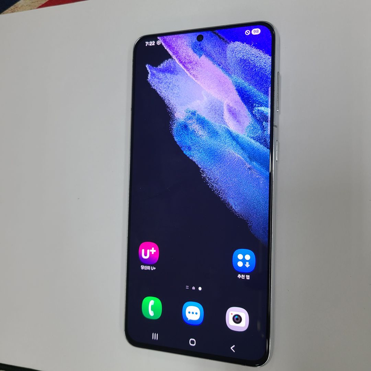 .갤럭시 S21플러스 실버 256G LGU+ 무잔상 S급 042586 이미지