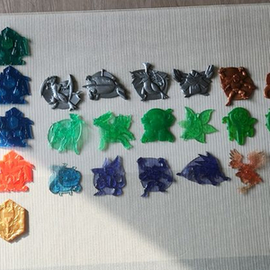 고무딱지 (약 145개)