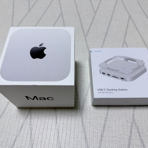 맥미니m4 32gb 1tb + HAGiBIS 독