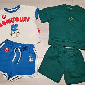 베베드피노 아기 상하복 90 여름옷