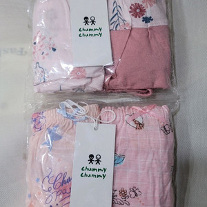 첨이첨이 여아삼각팬티 80호 2매입 2세트 새상품