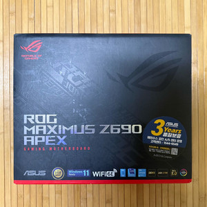ASUS ROG MAXIMUS Z690 APEX 22년산