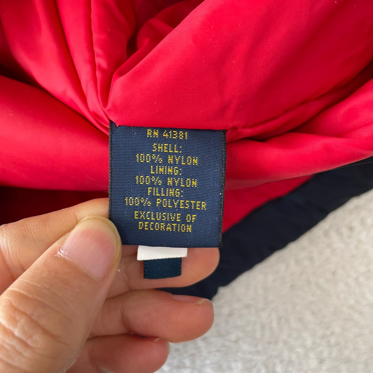 M 폴로 레드포드 경량패딩 자켓 네이비 블루종 이미지