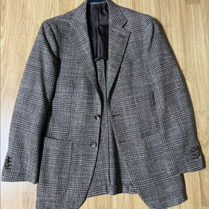 수트서플라이 까노니코 하바나 자켓 체크 브라운 46사이즈