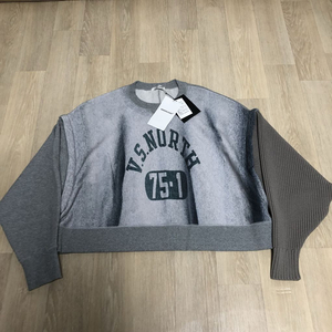 (3) 새상품 언더커버 UNDERCOVER 슬로건 프린트 패널트 맨투맨