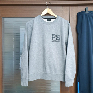 폴스미스 그레이색상 기모안감 맨투맨티셔츠 XL 103