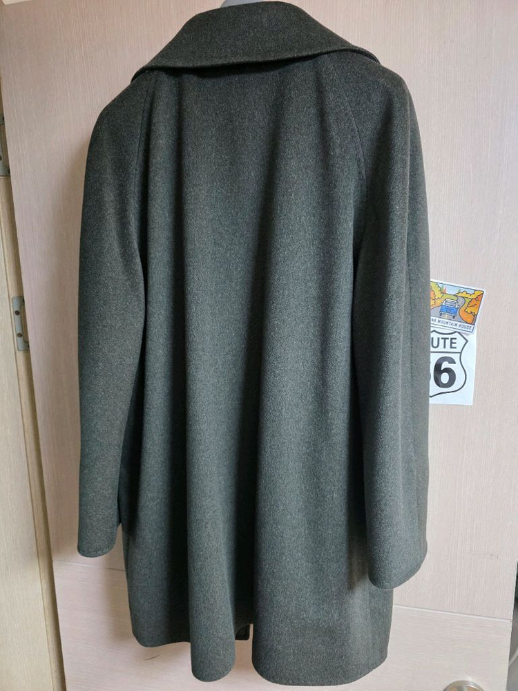 LORO PIANA 로로피아나 원단 100% 버진울 코트 (IT 48사이즈) 새상품--2