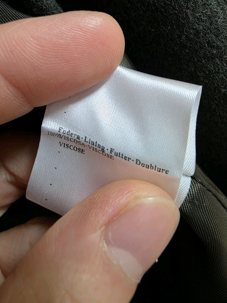 LORO PIANA 로로피아나 원단 100% 버진울 코트 (IT 48사이즈) 새상품--5