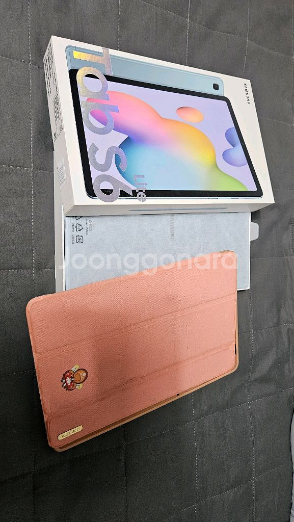 갤럭시탭 S6 lite 128기가 wifi 앙고라블루--4