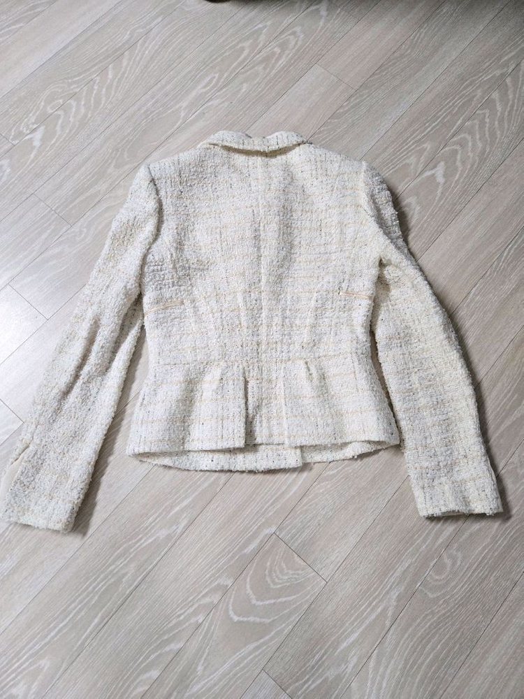 마인 트위드자켓 정품 55 상태깨끗--4