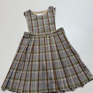 소예 체크 원피스 S