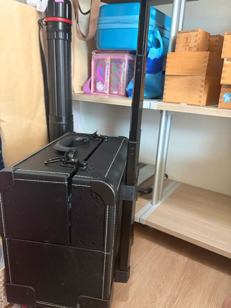 미술 미용 블랙백 캐리어--4