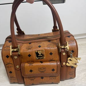 MCM 보스턴백 비세토스 토트백 심슨 마카쥬