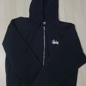 스투시 후드집업 블랙 XL사이즈 판매합니다