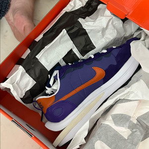 나이키x사카이 베이퍼와플 다크아이리스 265(풀박, 새상품) 이미지