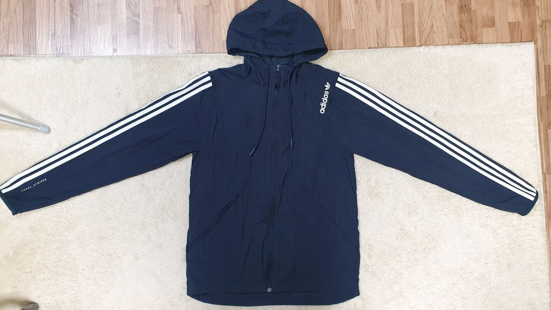 [여성55] 정품 아디다스 후드 경량점퍼 상태굿 무배--2