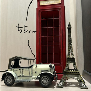 빈티지 전화소 장식장