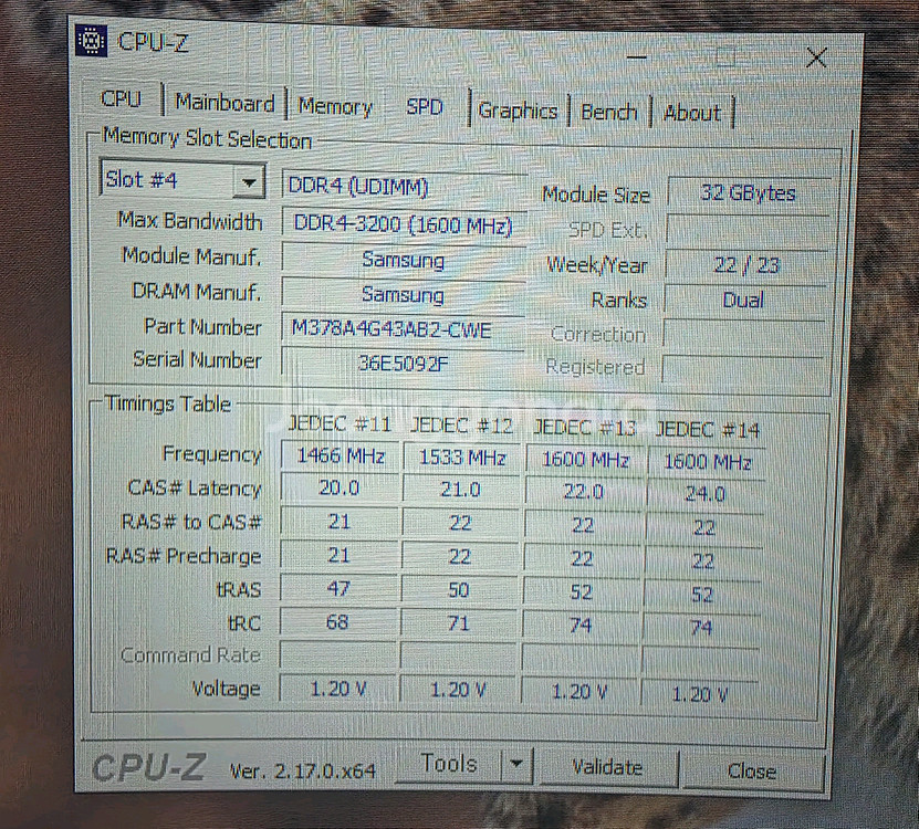 삼성 DDR4 32G 3200MHz--1