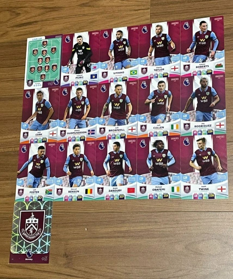 (23/24) EPL 파니니 축구카드 150장--5