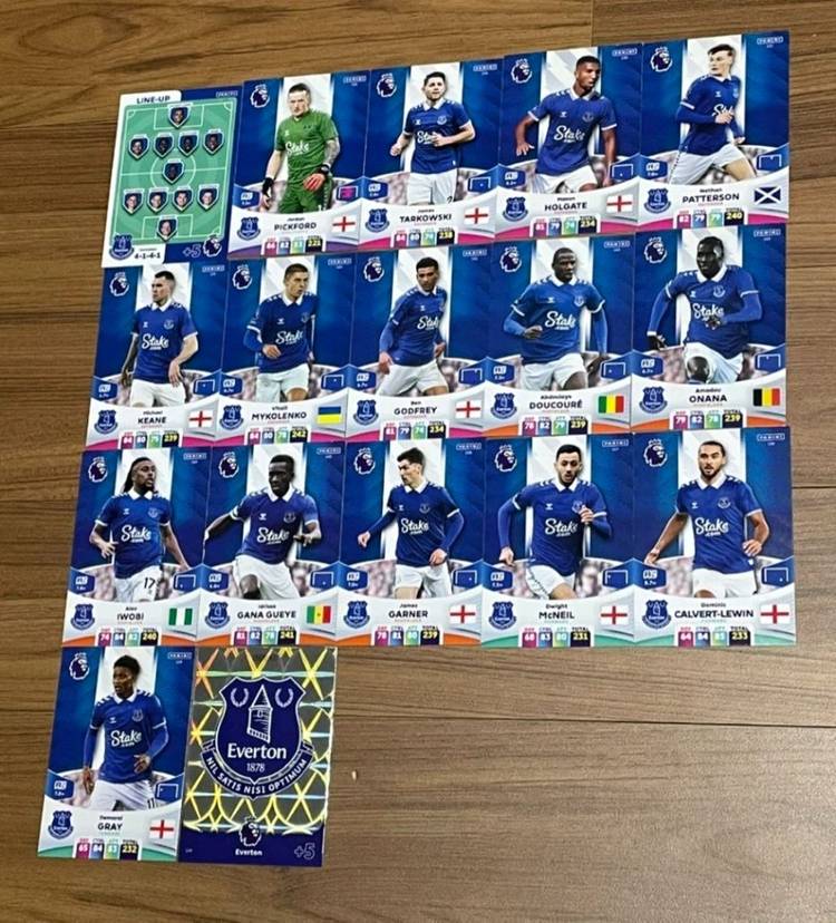 (23/24) EPL 파니니 축구카드 150장--6