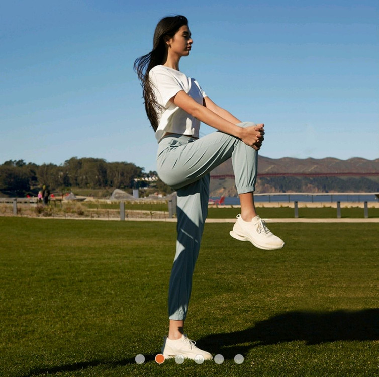 안다르 에어윈드 펄그레이 조거팬츠 8사이즈 새상품(77사이즈)--1