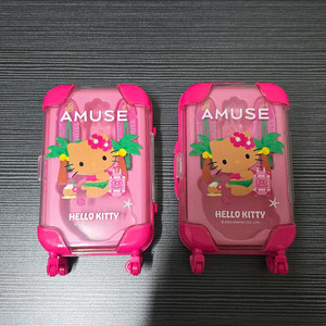어뮤즈 산리오 헬로키티 태닝키티 미니 캐리어 헤어핀 머리핀 이미지